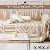 Cream Patterned