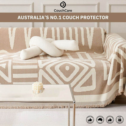 Cream Patterned
