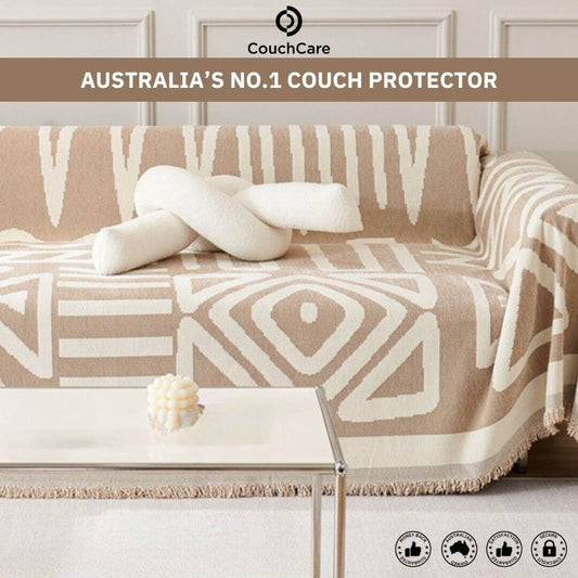 Cream Patterned