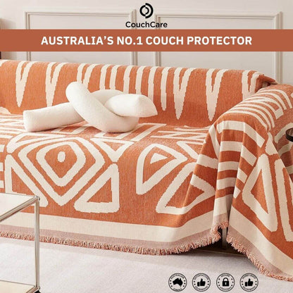 Orange Patterned
