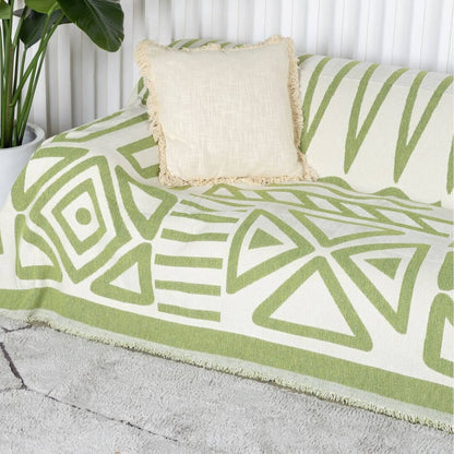 Green Patterned