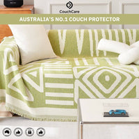 Green Patterned
