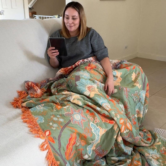 Boho Cotton Throw - CouchCare