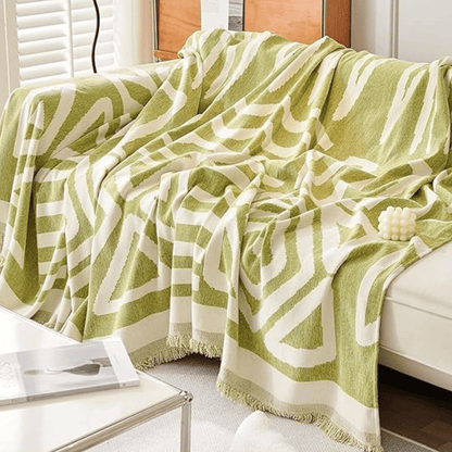 Green Patterned