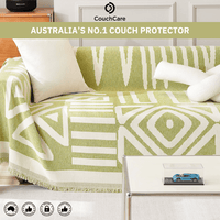 Green Patterned