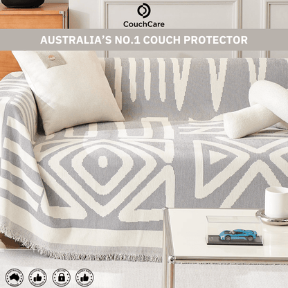 Grey Patterned