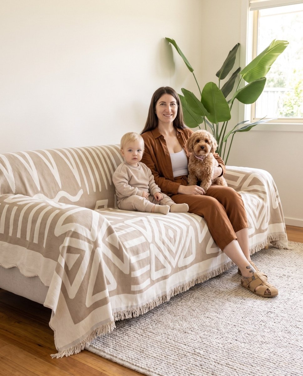 Cream Patterned (new)